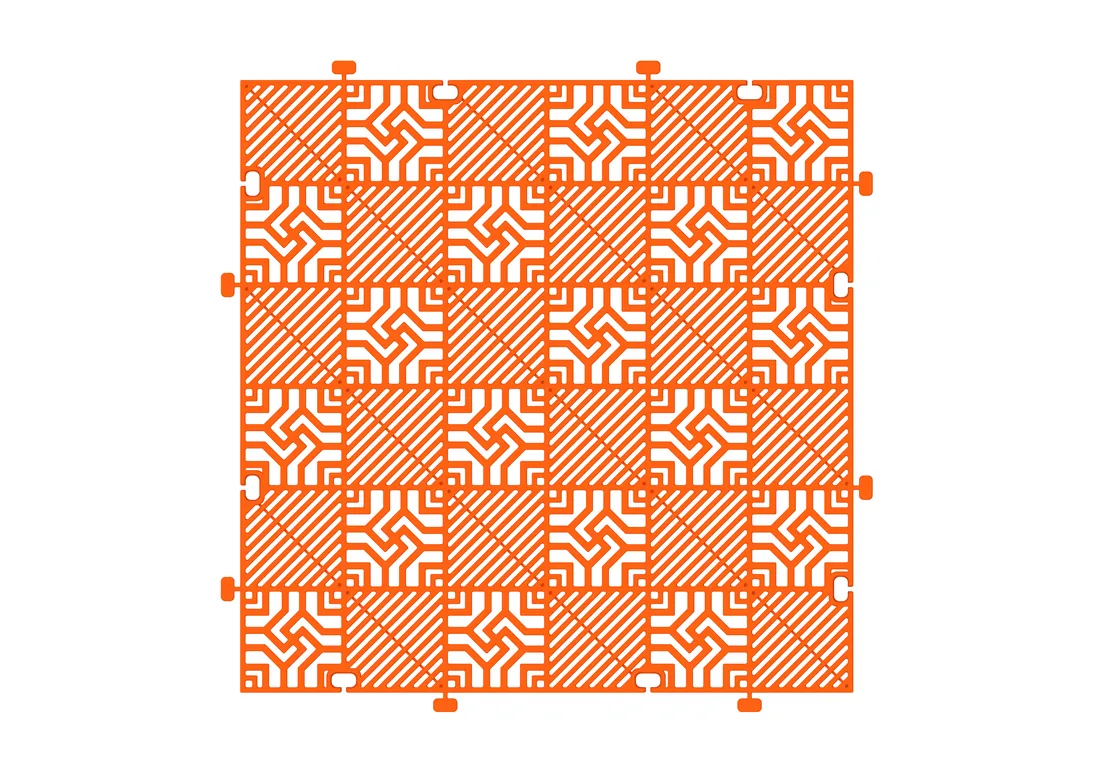 Meander lattice