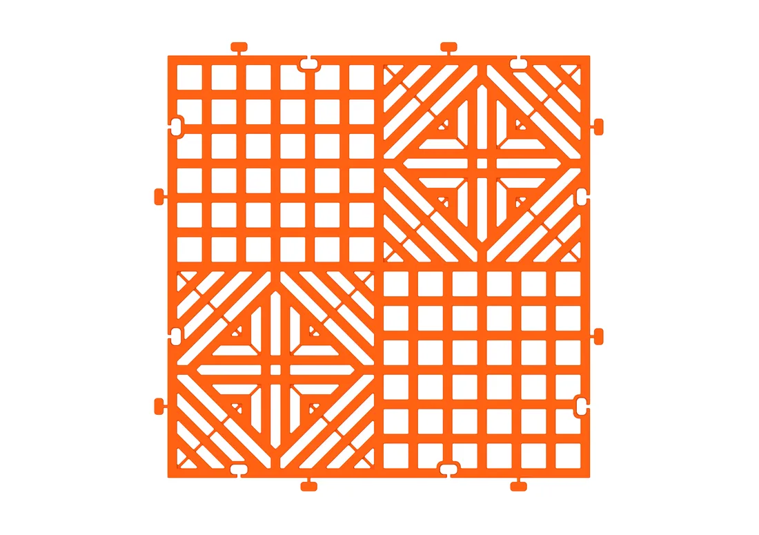 Quadrant lattice