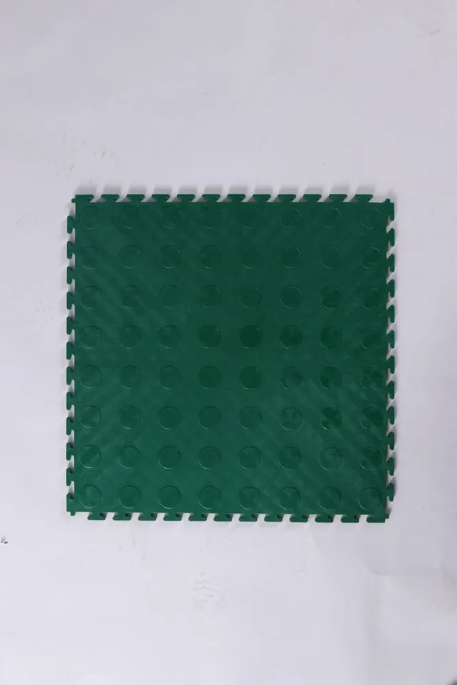 Studded PVC mat